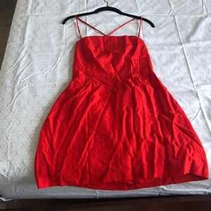 Red mini dress size 8